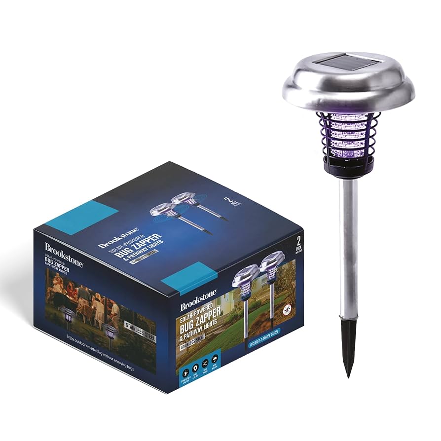 Amazon.com : Solar-Powered Pathway Lights with Insect